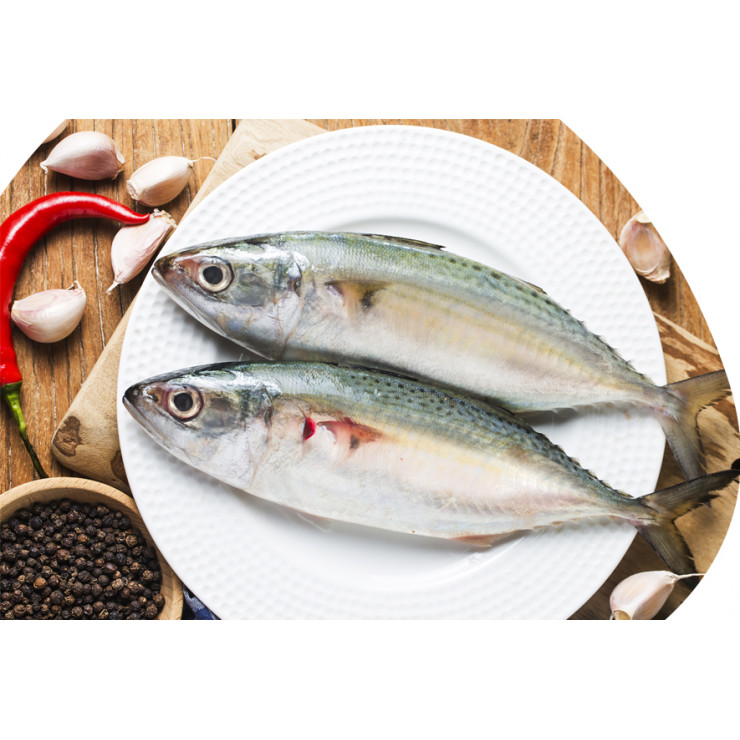 Cleaned Indian mackerel / അയല (350-400gm) 