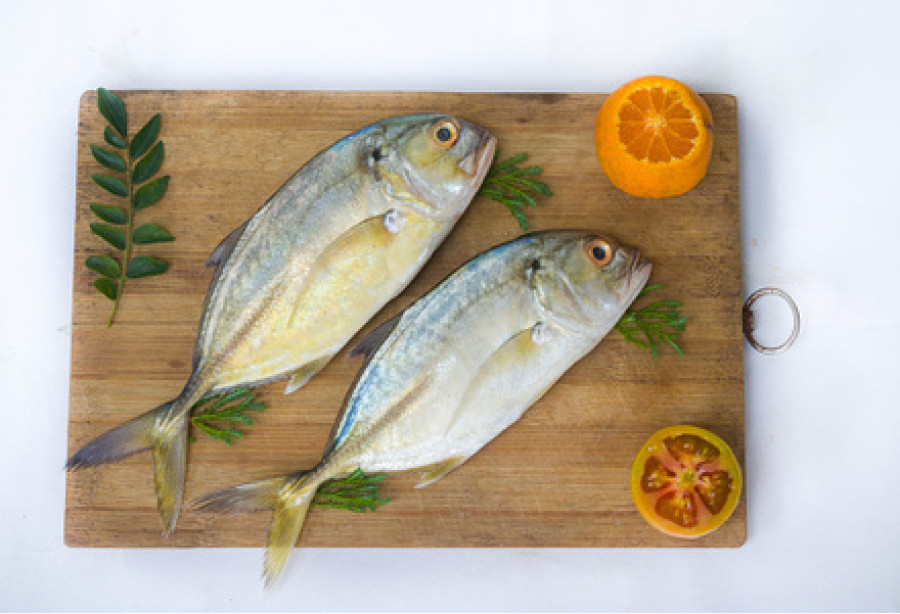 Cleaned Trevally / Vatta / വറ്റ PCS (400gm) 