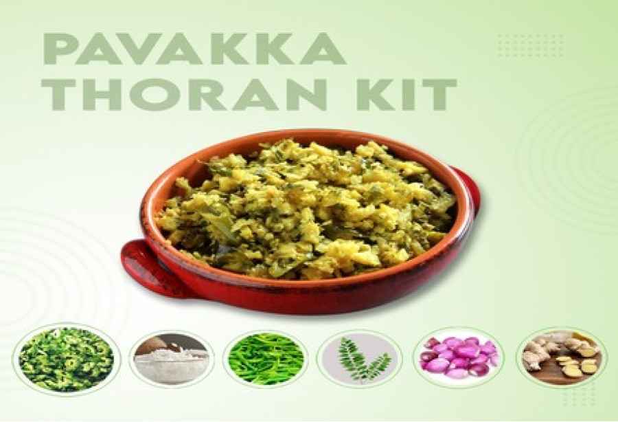 Instant Pavakka Thoran Kit - 400gm