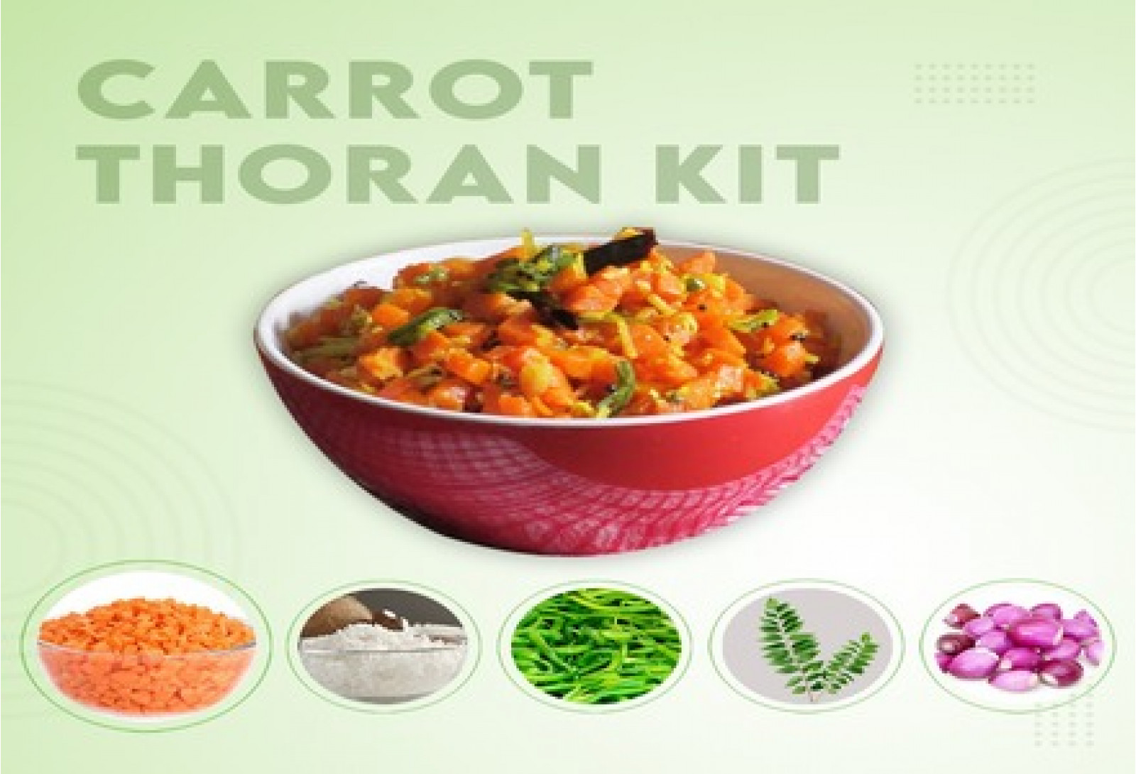 Instant Carrot Thoran Kit - 400 gm