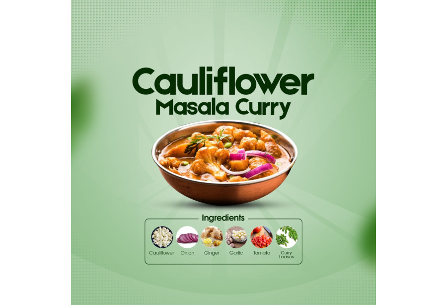 Instant Cauliflower Masala Curry Kit