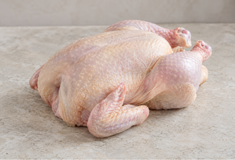 Premium Whole Chicken Skin-on (Uncut)  (950gm - 1.200gm)