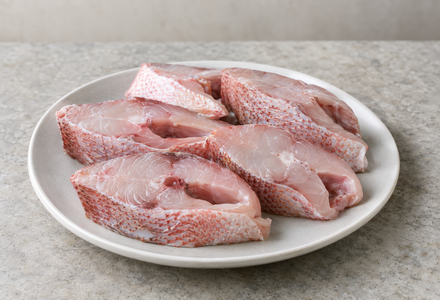 Cleaned White Snapper / Vela Meen Pcs (400gm) 