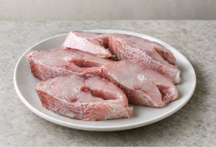 Cleaned White Snapper / Vela Meen Pcs (400gm) 