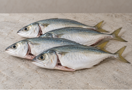 Cleaned Indian mackerel Medium / അയല (400gm) 