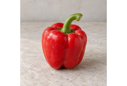 Capsicum Red / കാപ്സിക്കം Red 150gm - 200gm (Ozone Washed)