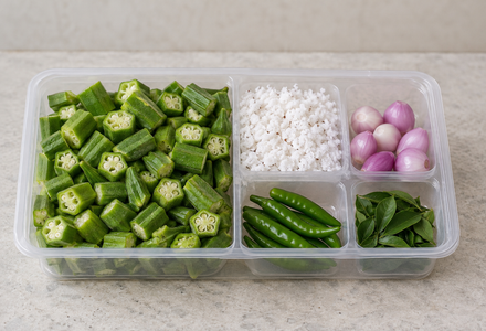 Instant Vendakka Thoran Kit - 400 gm