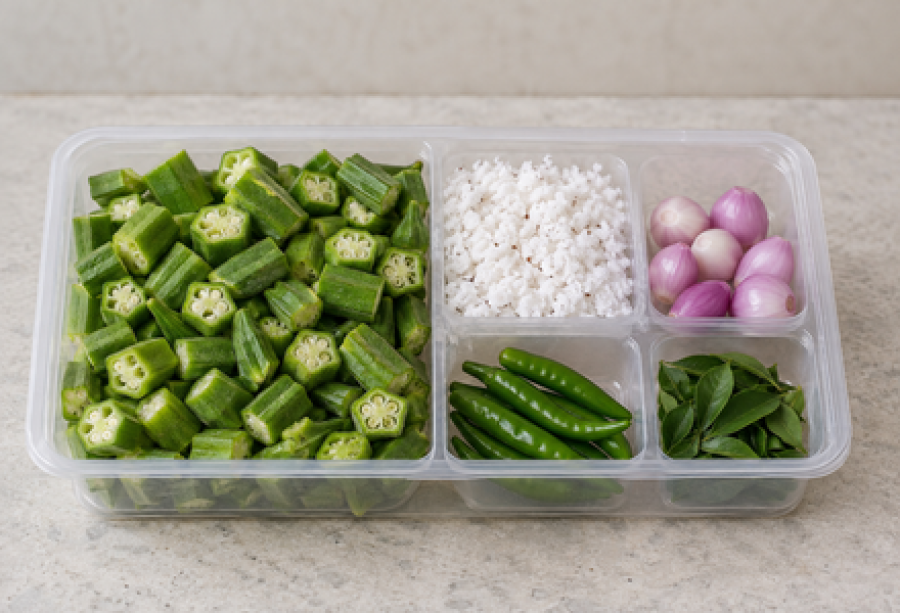Instant Vendakka Thoran Kit - 400 gm