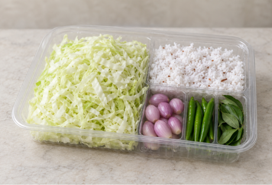 Instant Cabbage Thoran Kit - 400 gm