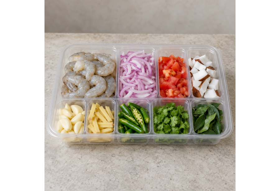 Instant Kerala Prawns Roast Kit