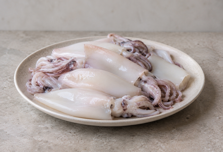 Cleaned Squid Medium / Kanava / കൂന്തൽ - (240-280gm)