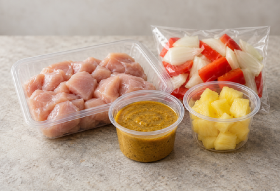 INSTANT PINEAPPLE CHICKEN CURRY KIT