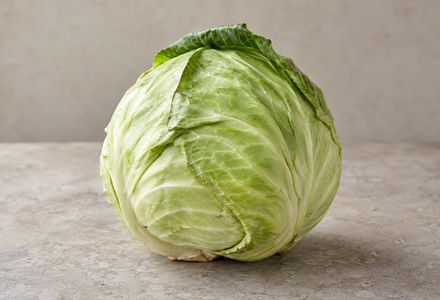 Cabbage / ക്യാബേജ് - 500gm Pack (Ozone Washed)