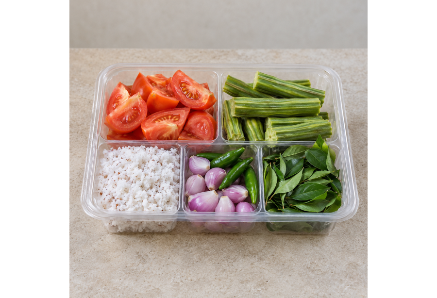 Instant Thakkali Muringakkaya Curry Kit