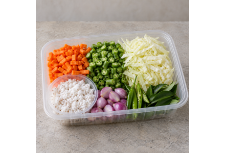 Instant Mixed Vegetables Thoran Kit
