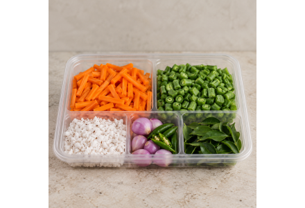 Instant Carrot Beans Thoran Kit