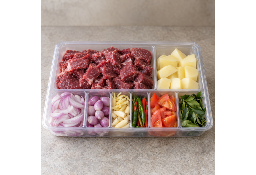 Instant Beef Curry With Potato Kit