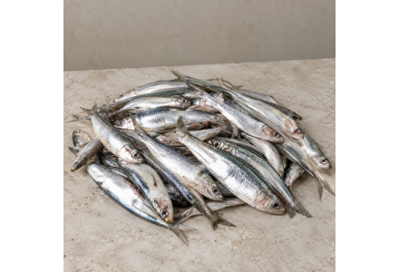 White Sardine/Veloori/Silver Fish/ വേളൂരി-Not Cleaned(500gm)
