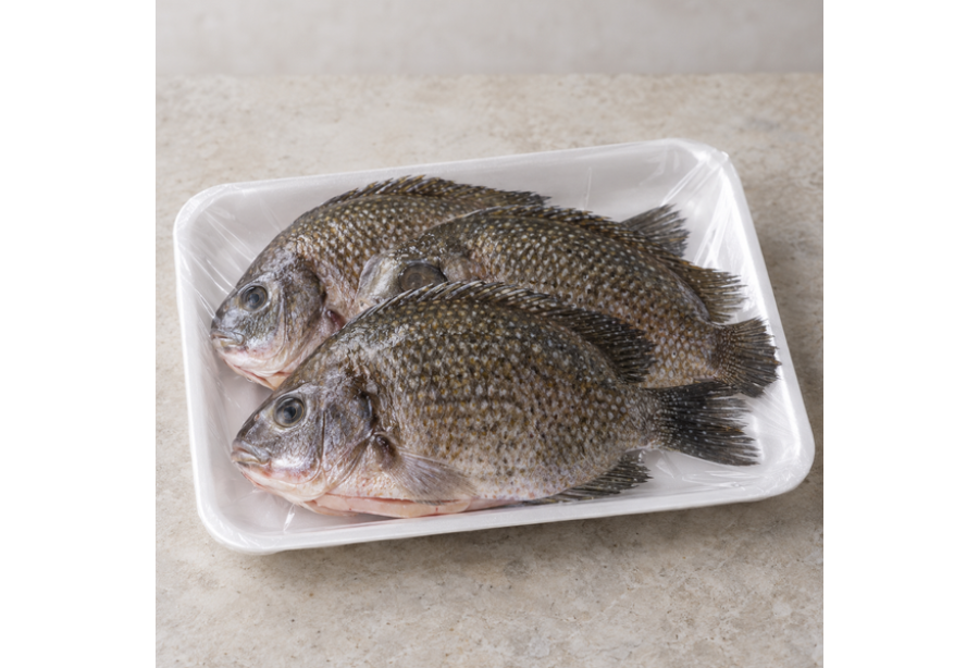 Cleaned Nadan Karimeen Medium / Pearl Spot / Green Cromide / കരിമീൻ - 350 gm