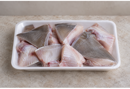 Cleaned Ray Fish Pcs / Thirandi Fish - 400gm