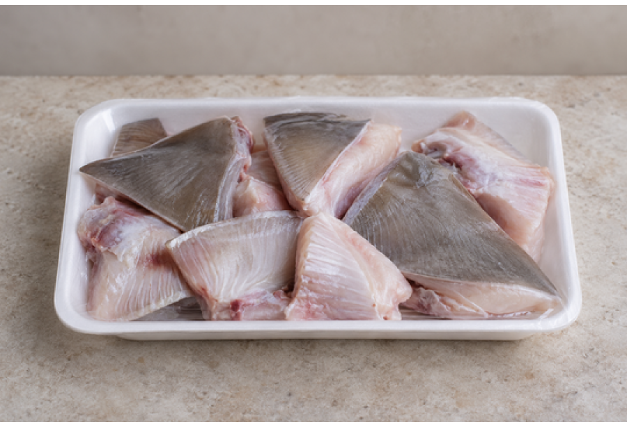 Cleaned Ray Fish Pcs / Thirandi Fish - 400gm