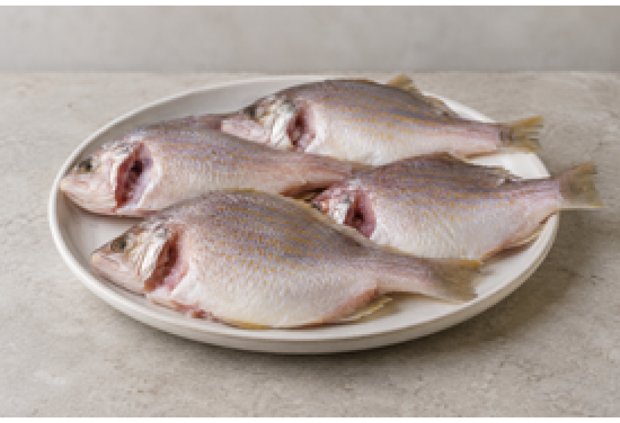 Cleaned Orange Cromide / Pallathi Fish - 300gm