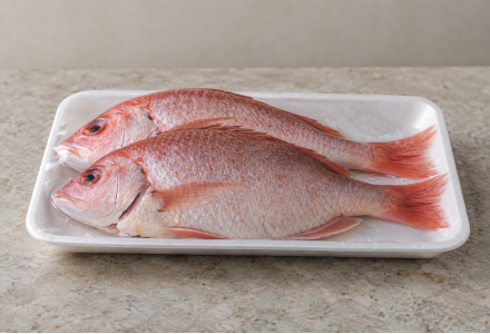 Cleaned Silk Red Snapper / Silk Chembally  (350gm)