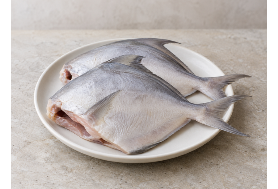 Cleaned Pomfret Black Medium - 400gm