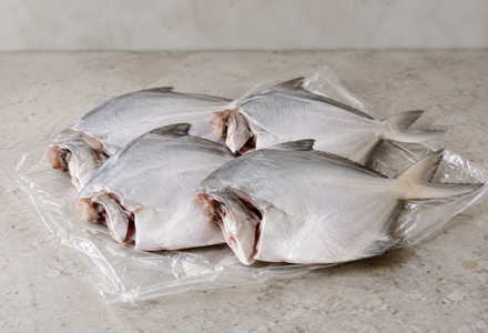 Cleaned Pomfret-White Small / ആവോലി  - 400gm