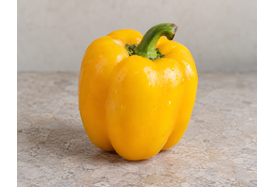 Capsicum Yellow / കാപ്സിക്കം Yellow 150gm - 200gm (Ozone Washed)