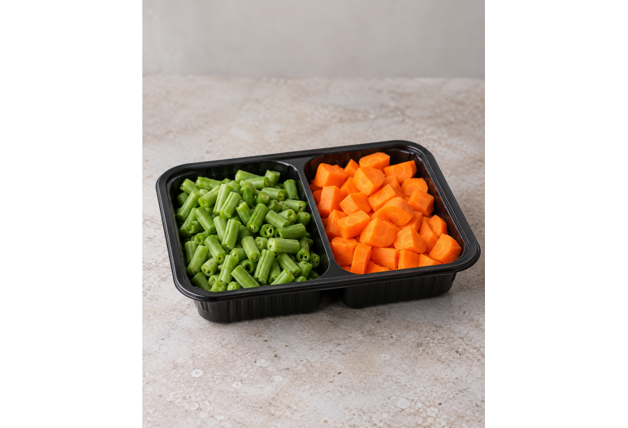 Combo (Chopped Beans 250gm + Carrot 250gm)