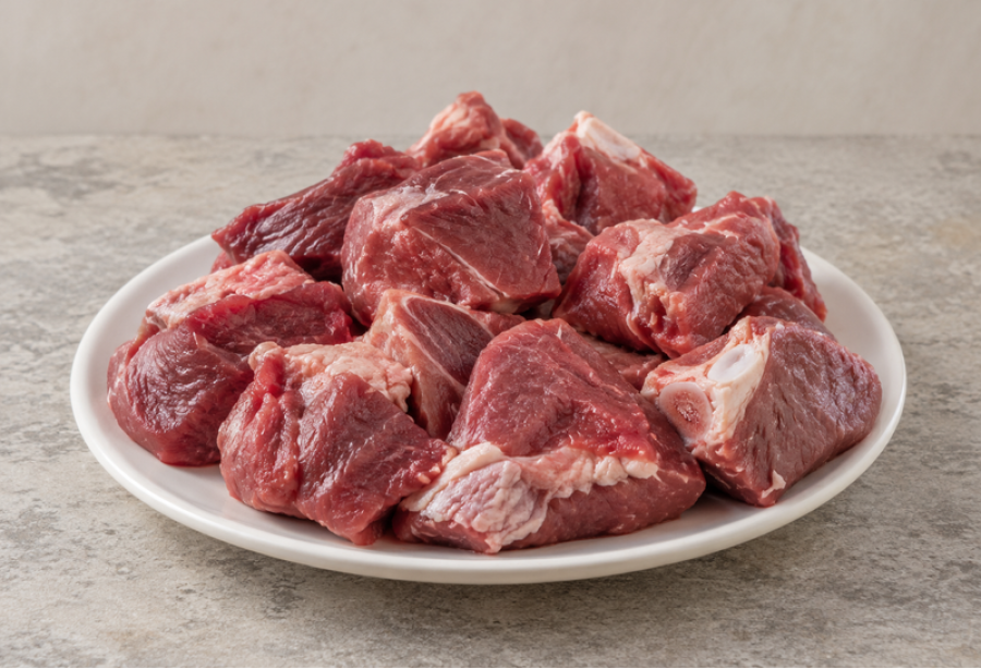 Beef Meat Curry Cut / (Beef) 500gm