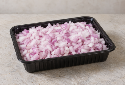 Chopped Onion / Savala / സവാള അരിഞ്ഞത്  -250gm Pack (Ozone Washed)
