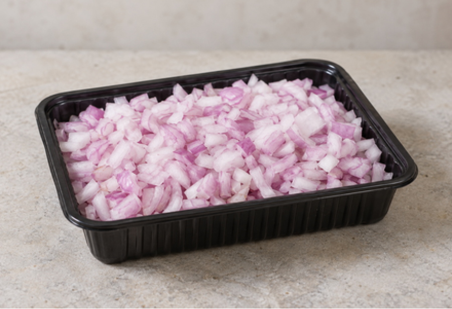 Chopped Onion / Savala / സവാള അരിഞ്ഞത്  -250gm Pack (Ozone Washed)