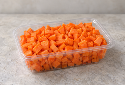 Chopped Carrot / ക്യാരറ്റ് അരിഞ്ഞത്  - 250gm Pack (Ozone Washed)