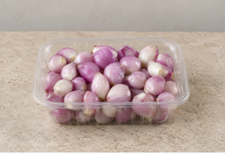 Peeled Small Onion / Shallot  - 100gm Pack ( Ozone Washed)