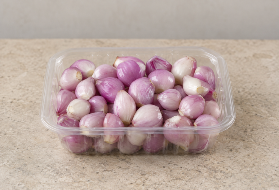Peeled Small Onion / Shallot  - 100gm Pack ( Ozone Washed)