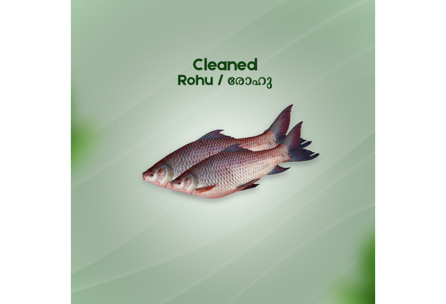 Cleaned Rohu fish/രോഹു -400gm